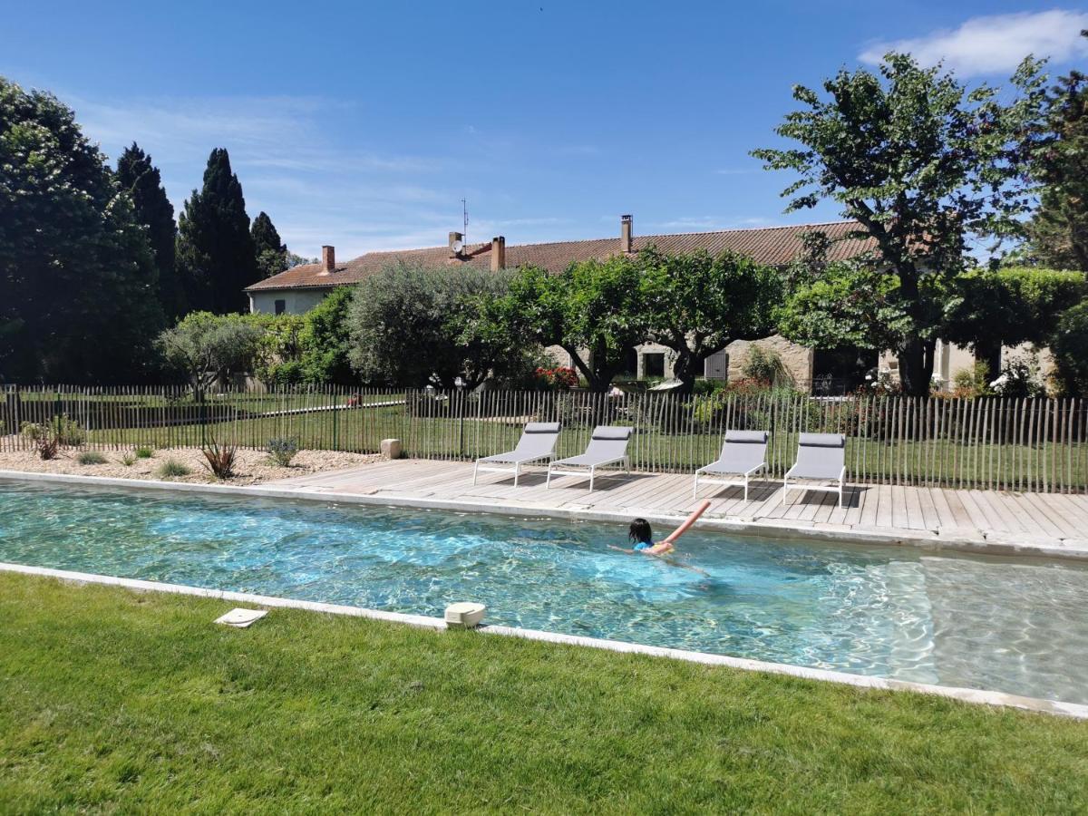 Mas De La Gramillere Hotel Barbentane Bagian luar foto
